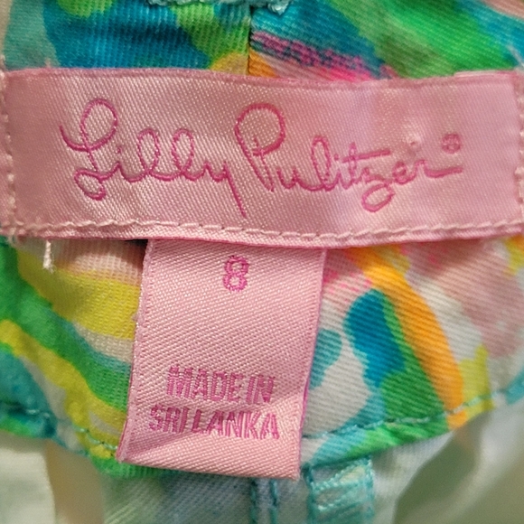 Lilly Pulitzer Callahan Chino Pant- Sea Salt and Sun - Picture 7 of 11